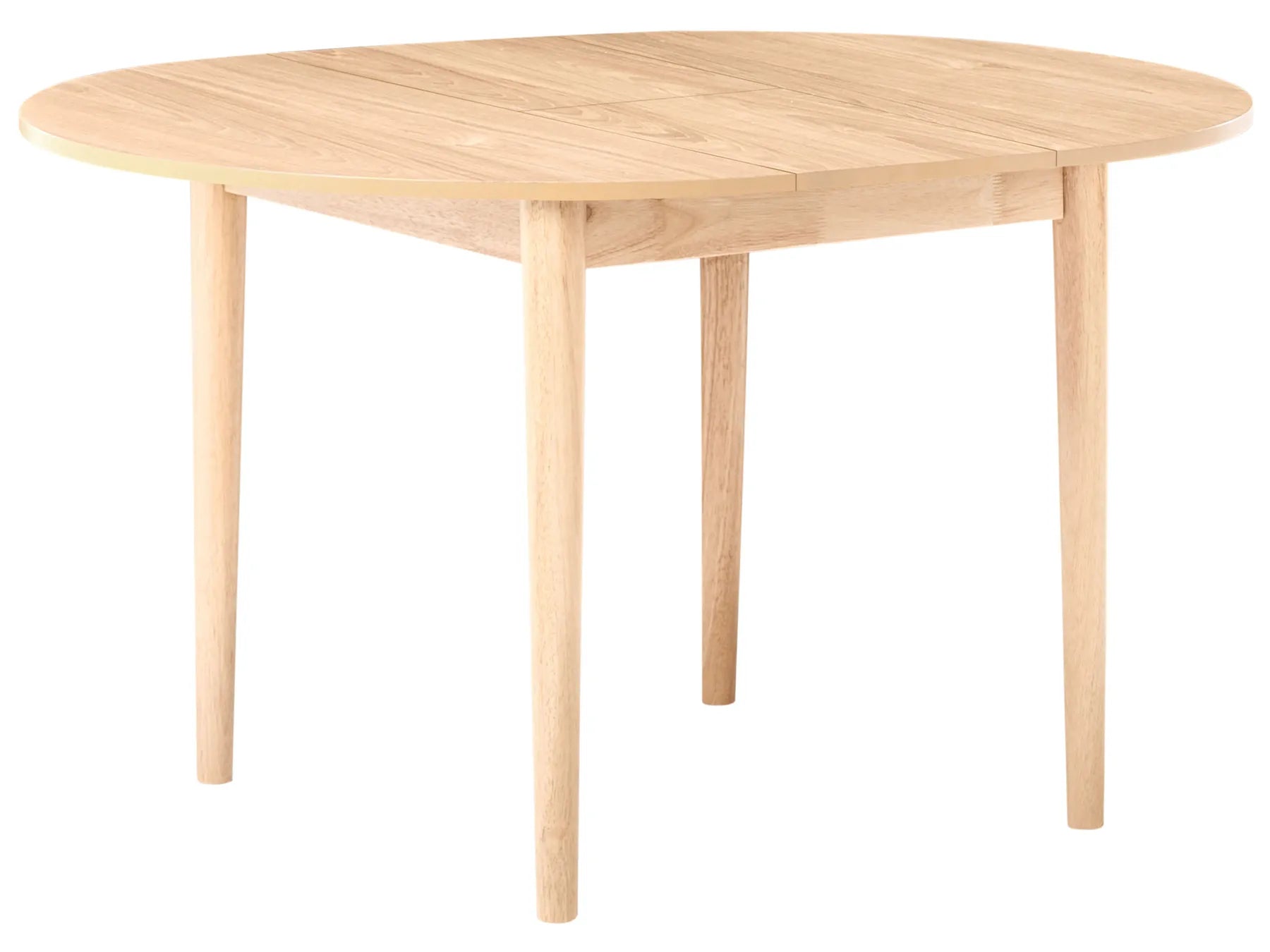 Extending Dining Table ECHO Light Oak 107/137 cm 107 cm