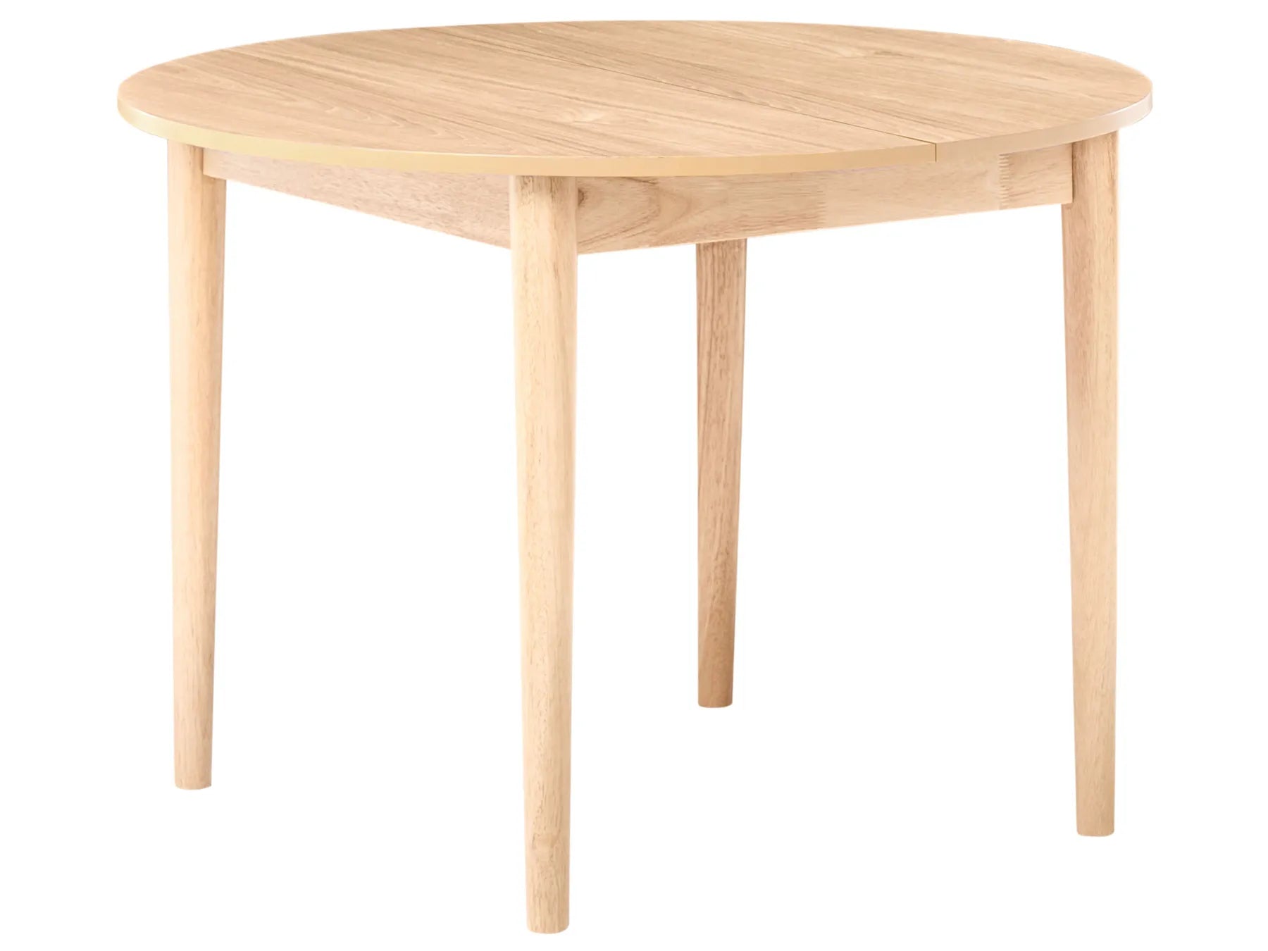 Extending Dining Table ECHO Light Oak 107/137 cm 107 cm