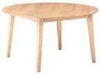 Dining Table HUNTLEY Light Oak 140 cm 140 cm