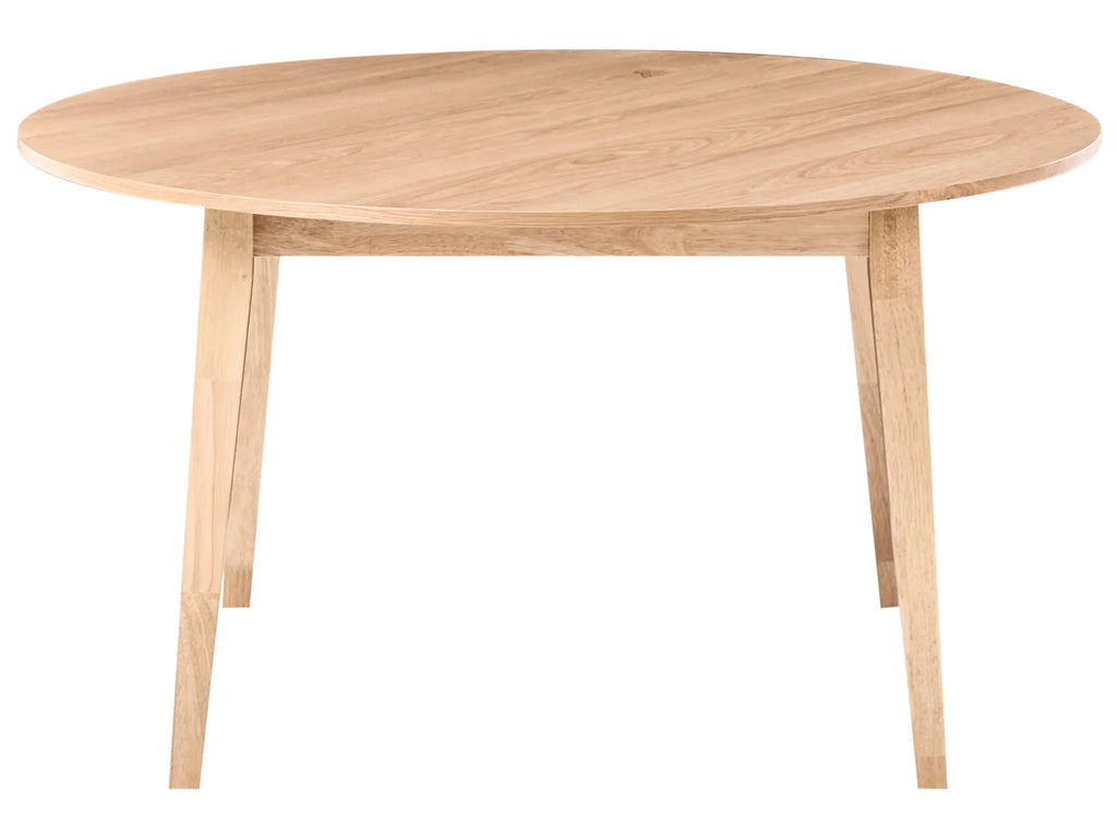 Dining Table HUNTLEY Light Oak 140 cm 140 cm