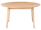 Dining Table HUNTLEY Light Oak 140 cm 140 cm