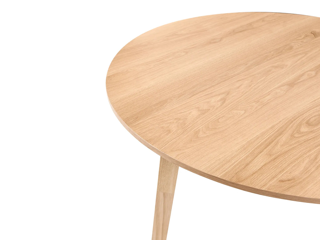 Dining Table HUNTLEY Light Oak 140 cm 140 cm