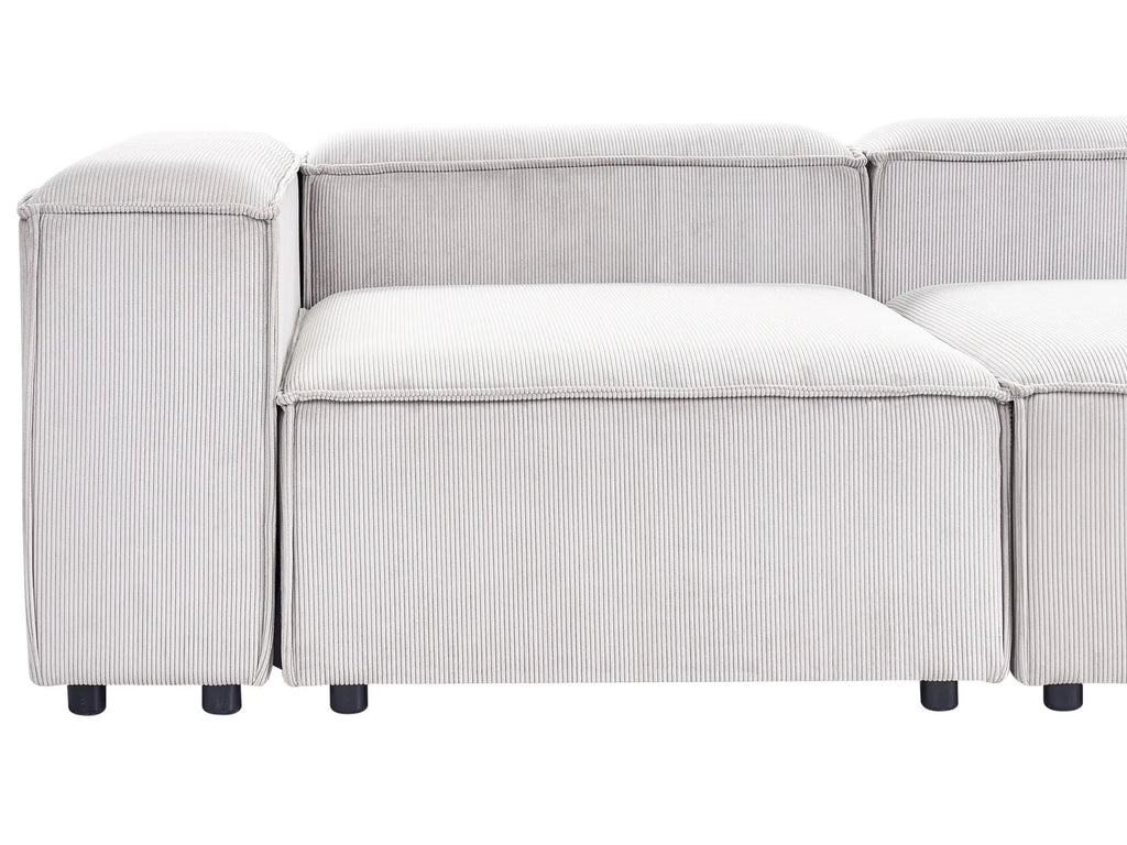 Modular Sofa 3 Seater ARDAL Corduroy Off-White