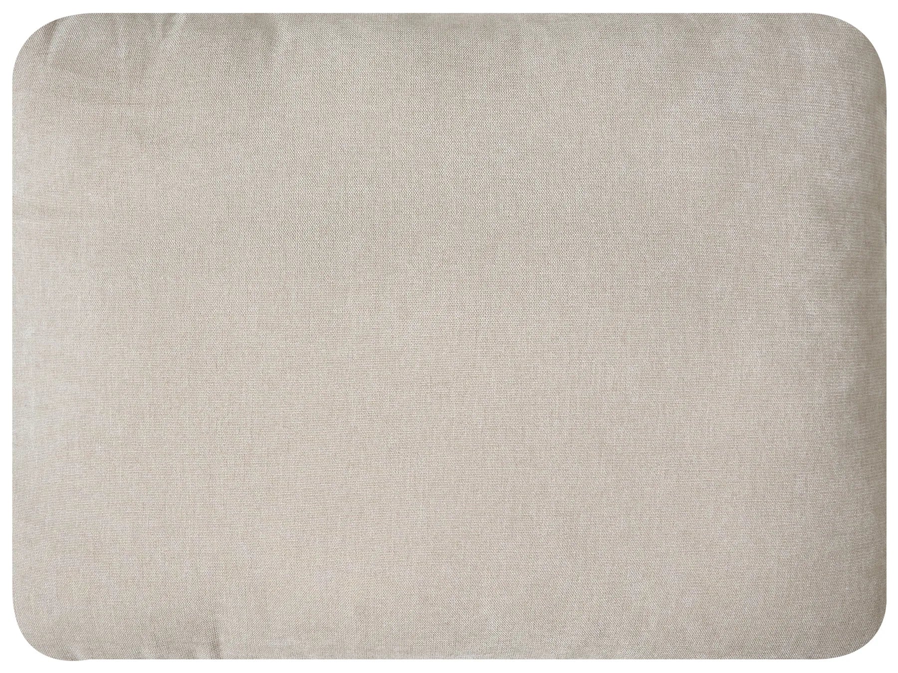 Corner Sofa Bed 3 Seater NUBORG Chenille Light Beige Right Hand