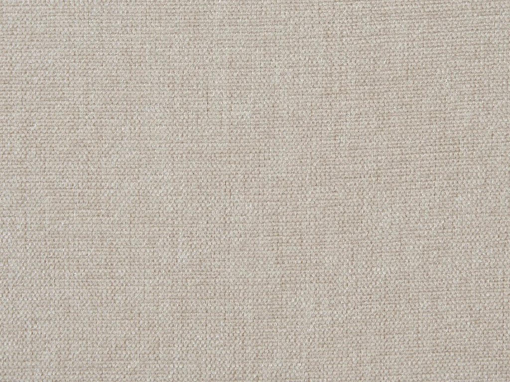 Corner Sofa Bed 3 Seater NUBORG Chenille Light Beige Left Hand