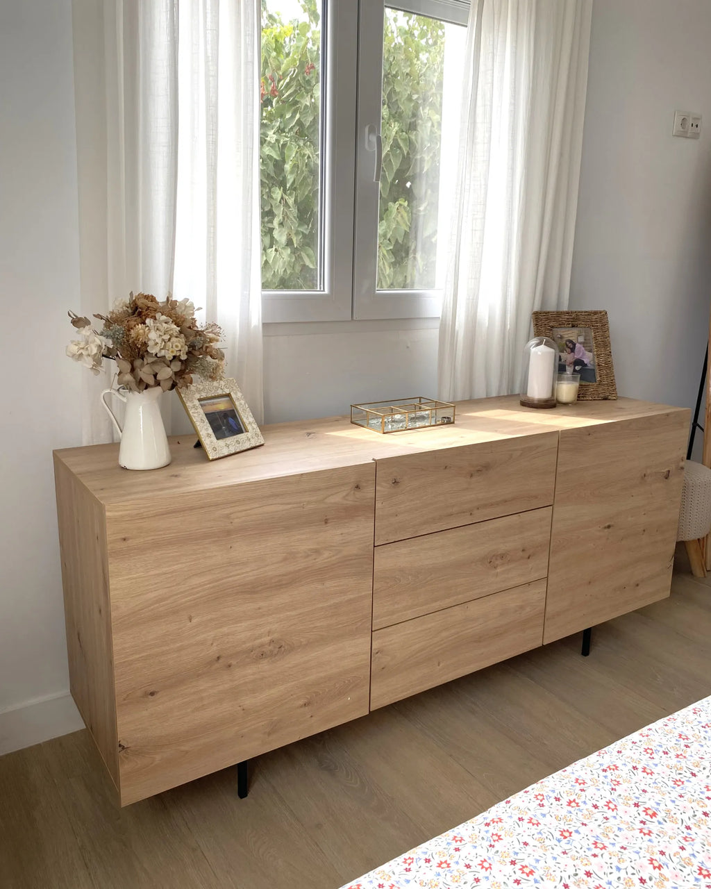 2 Door Sideboard KENORA Light Brown