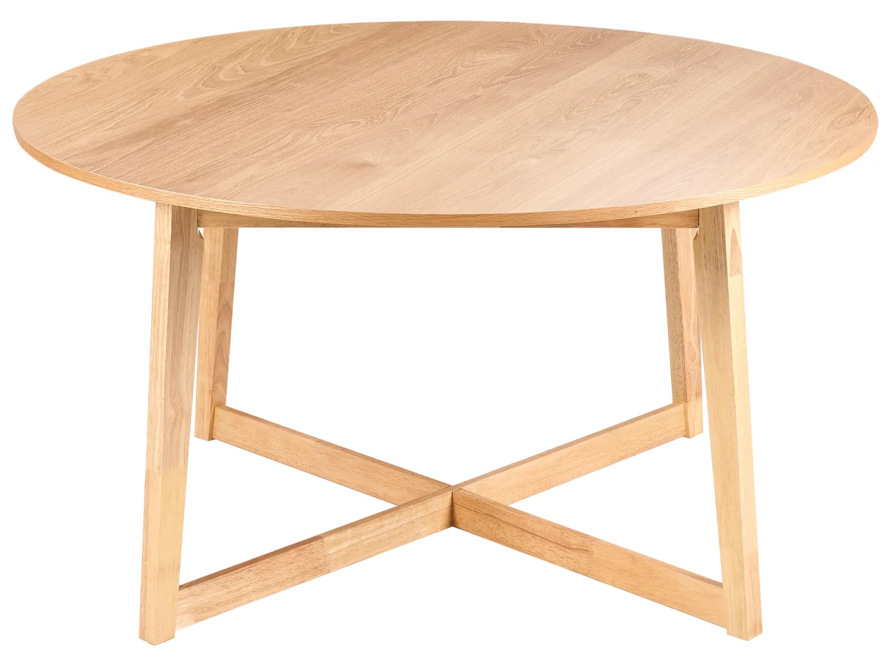 Dining Table WAIPORI Light Oak 140 cm 140 cm