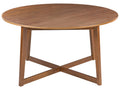Dining Table WAIPORI Dark Oak 140 cm 140 cm