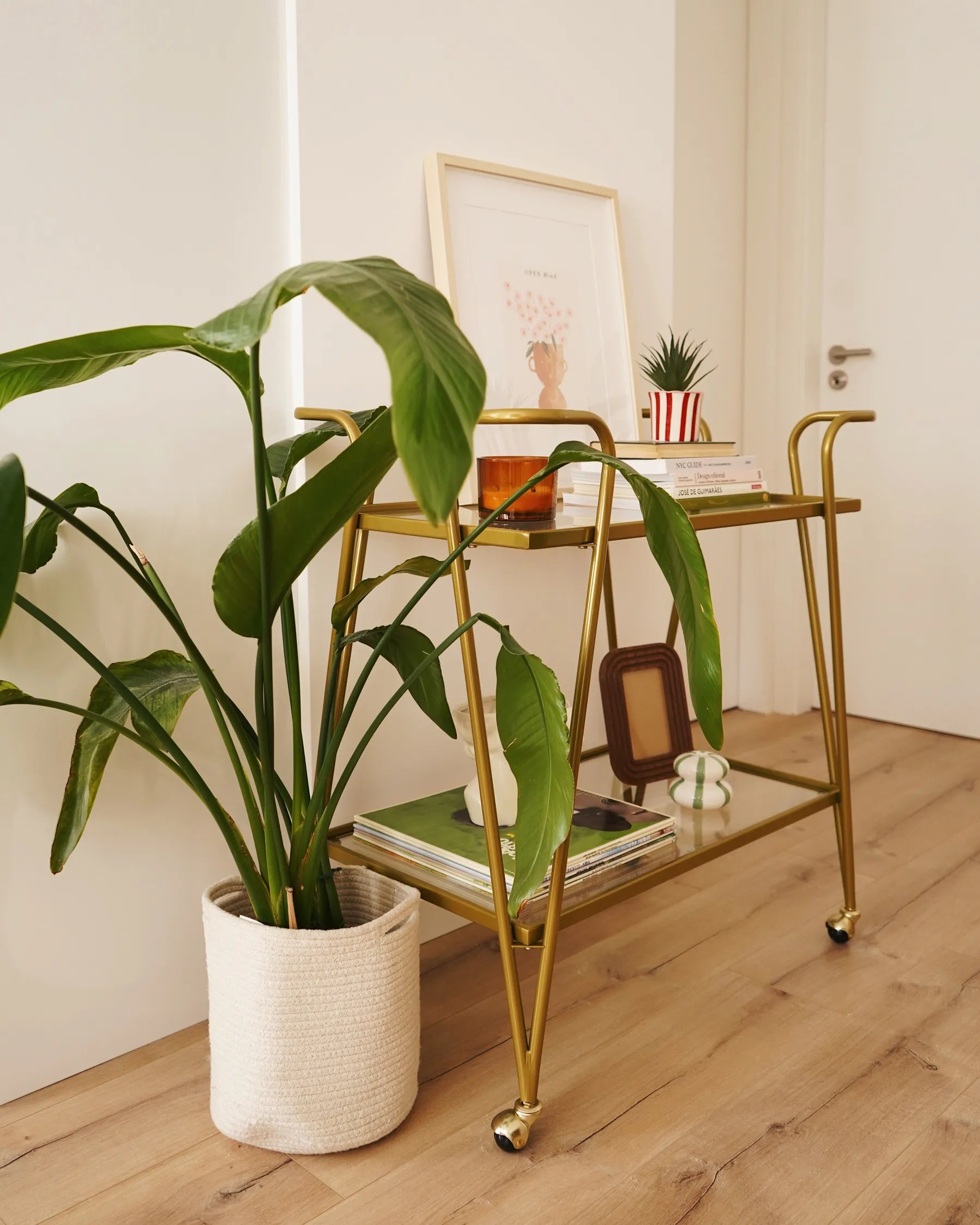 Kitchen Trolley NOTI Metal Gold