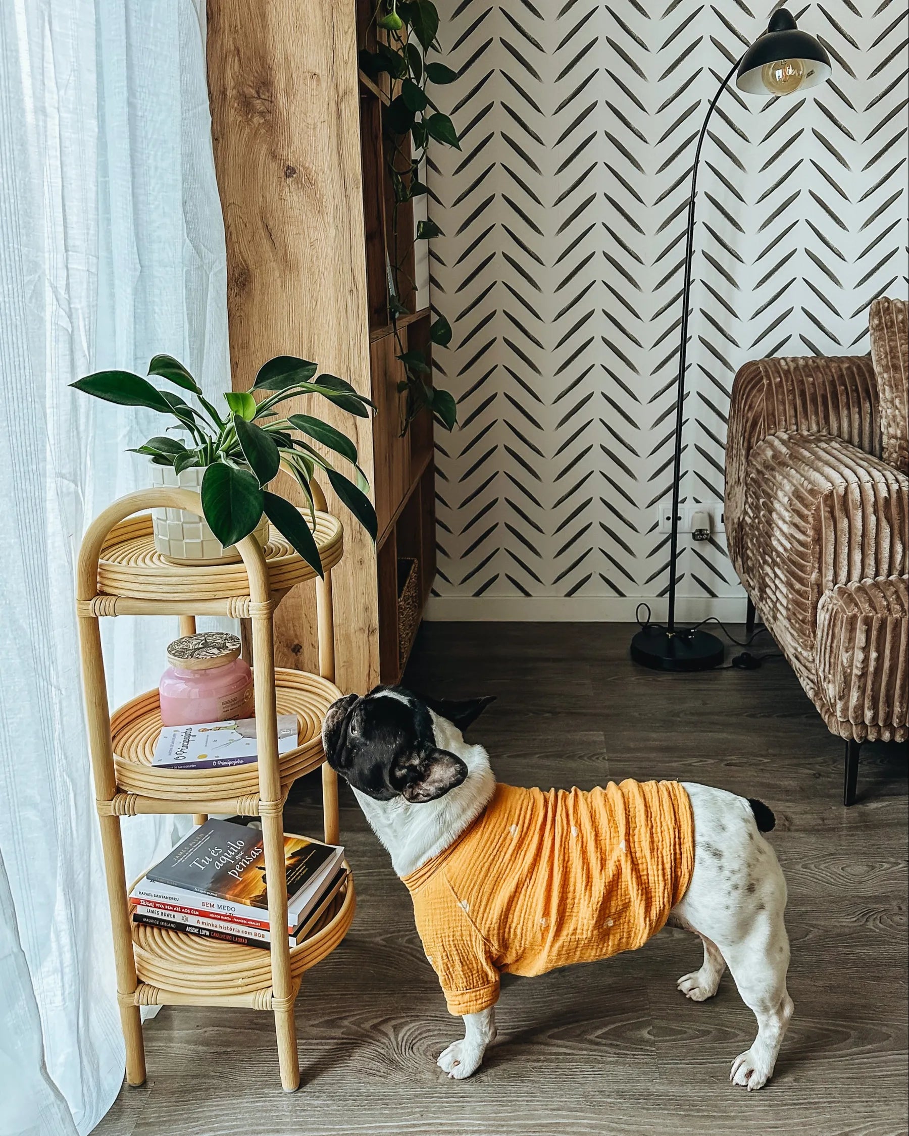 Side Table TROOLIE Rattan Natural