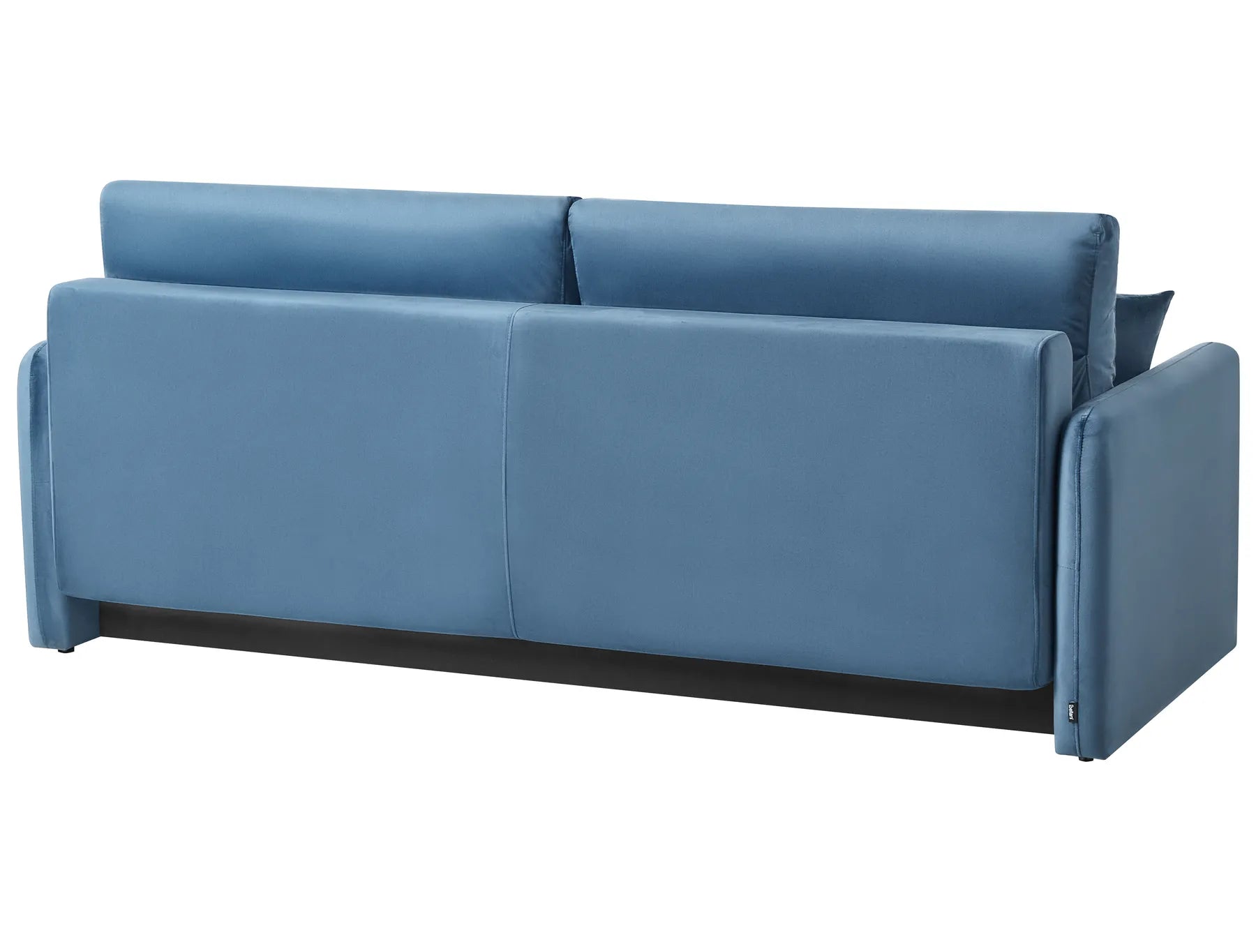 Sofa Bed 3 Seater EGGE Velvet Blue