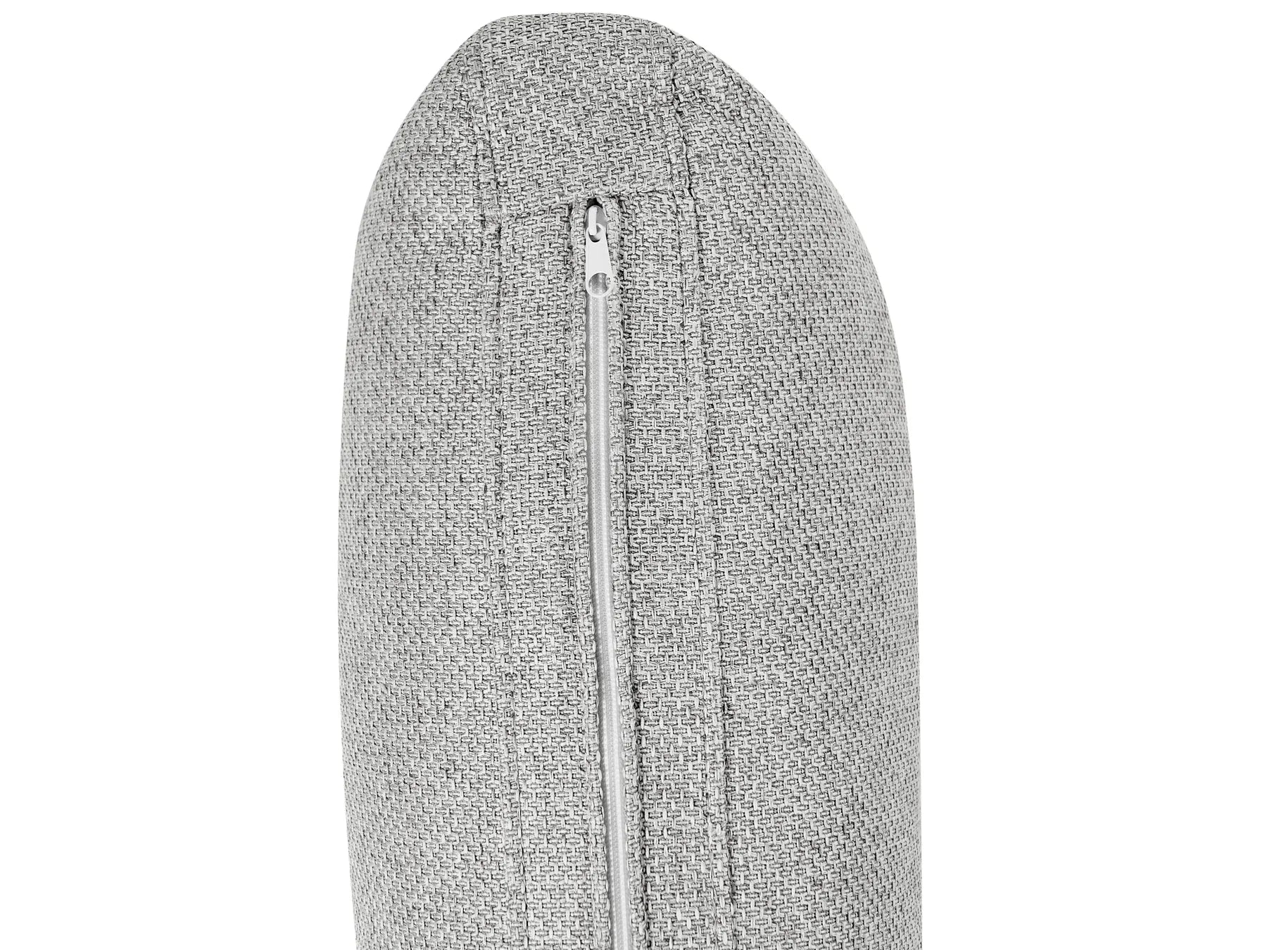 Chaise Longue MARUM Faux Linen Grey