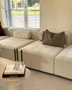 Ottoman ARDAL Corduroy Off-White