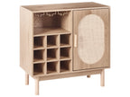 Wine Cabinet COSTELLO Light Brown