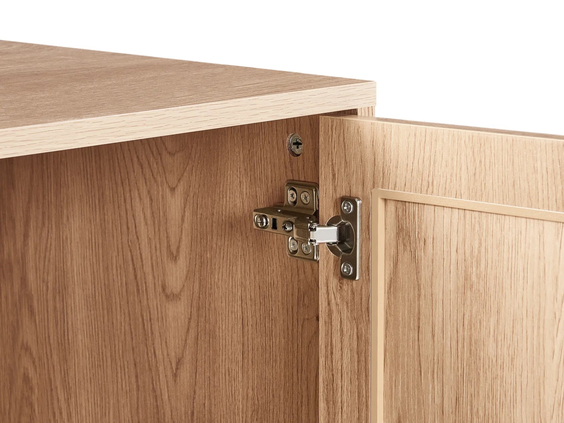 Wine Cabinet COSTELLO Light Brown