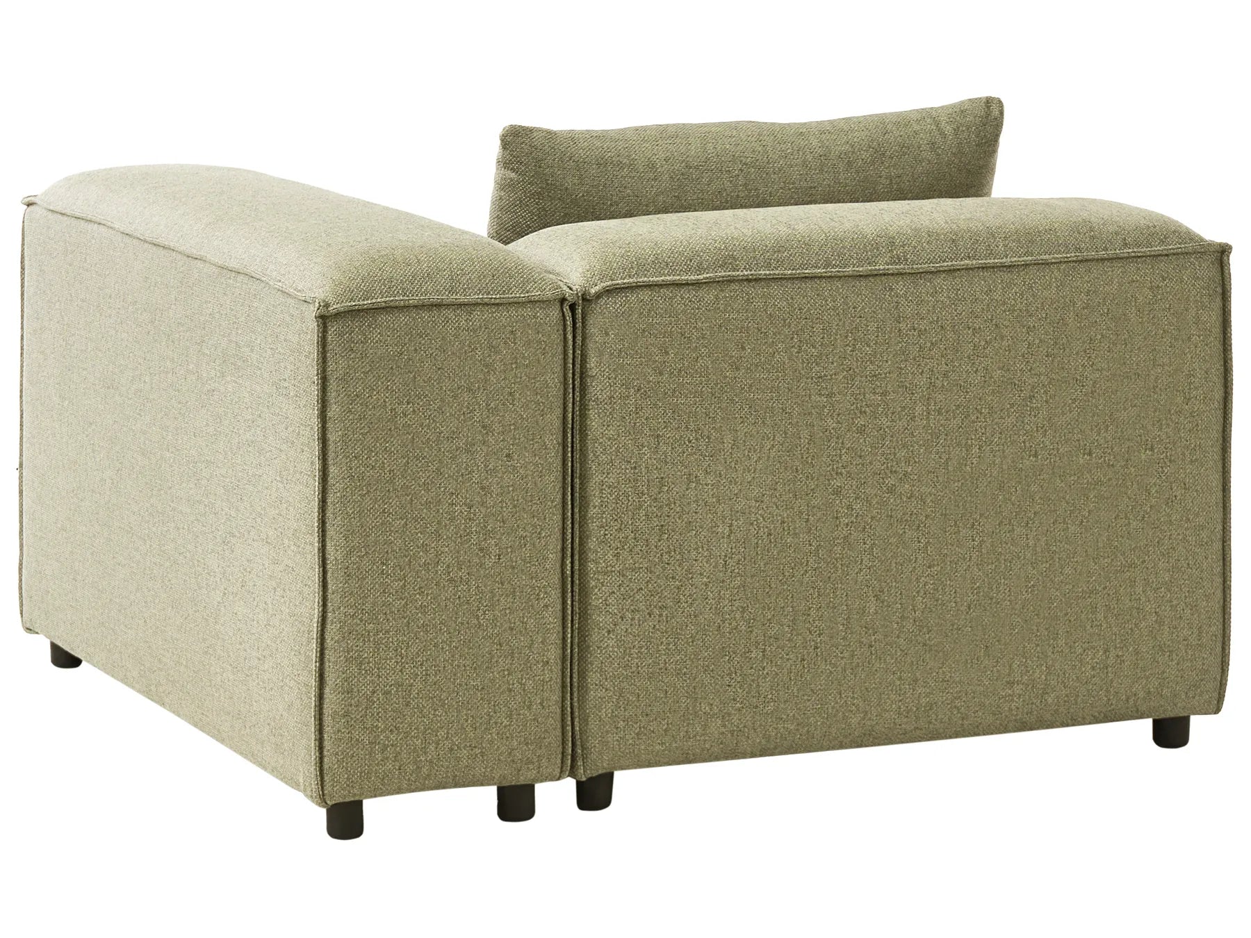 Corner Seat BRANDE Fabric Light Green Symmetrical