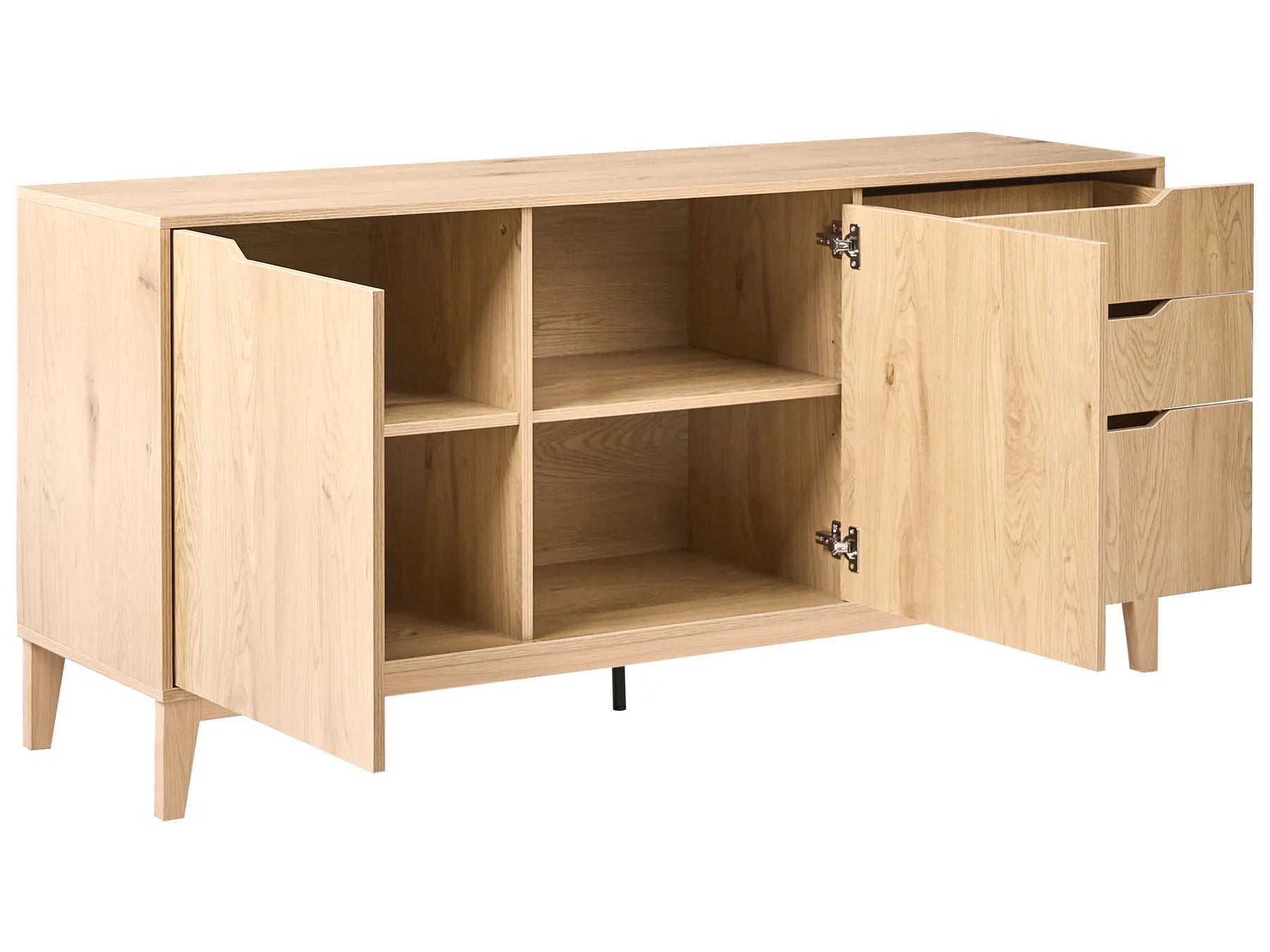 2 Door Sideboard MONCTON Light Brown