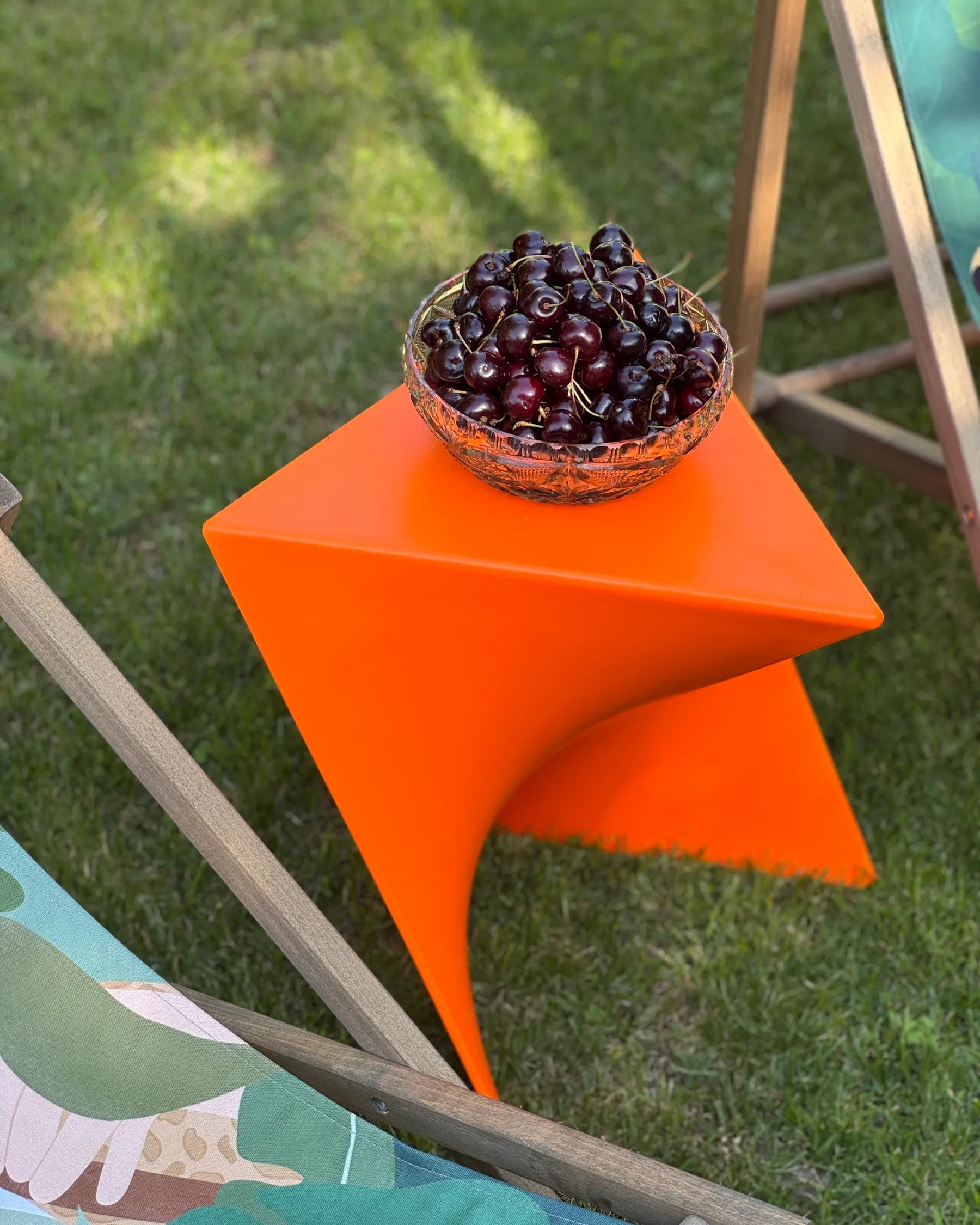 Side Table PECOS Orange