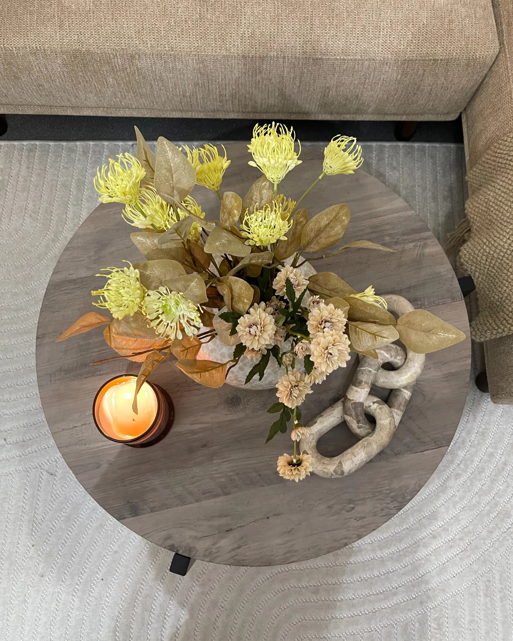 Coffee Table BONITA Taupe