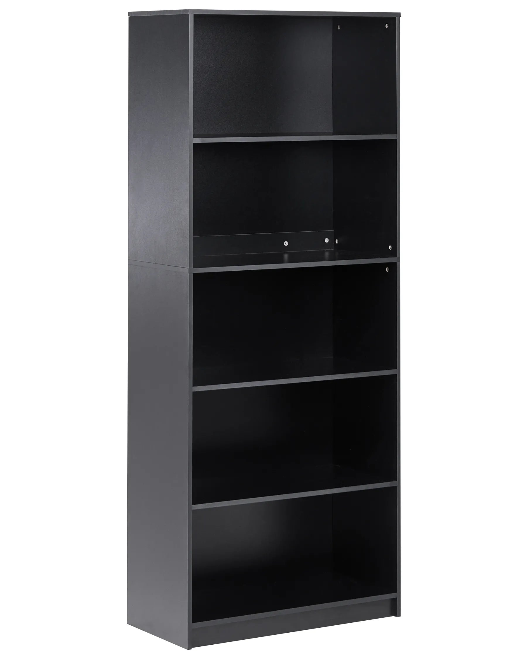 5 Tier Bookcase ZEHNA 197 cm Black