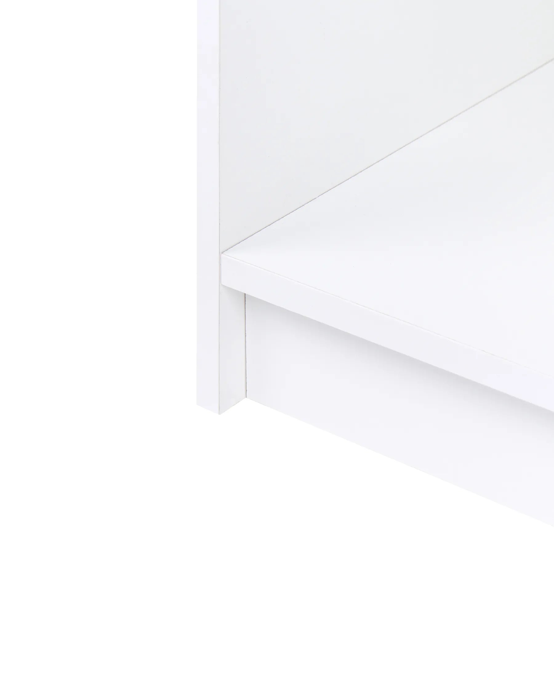 3 Tier Bookcase ZEHNA 117 cm White