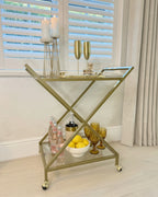 Kitchen Trolley IVERA Metal Transparent