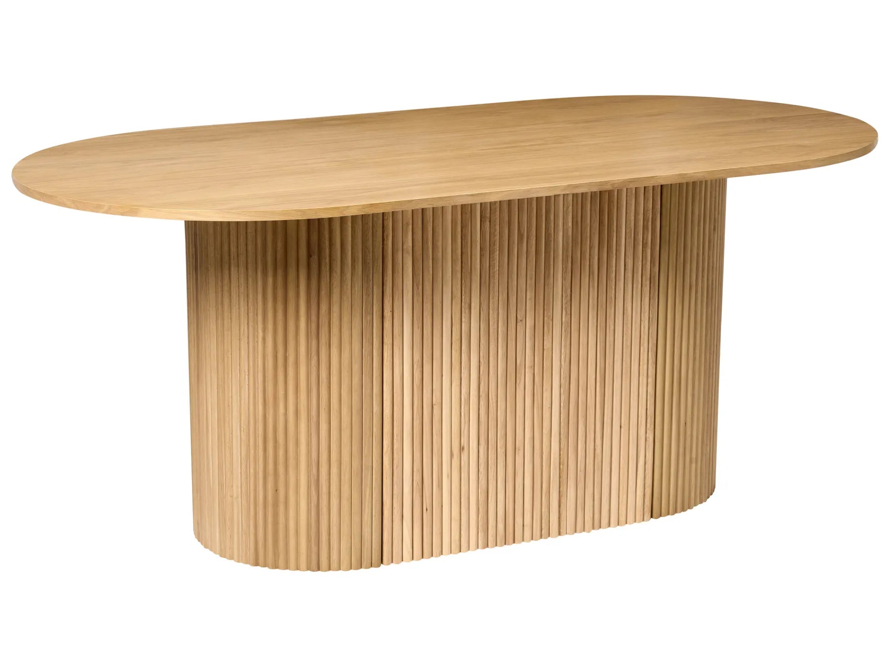 Dining Table LUNNIN Light Oak 90 cm 180 cm