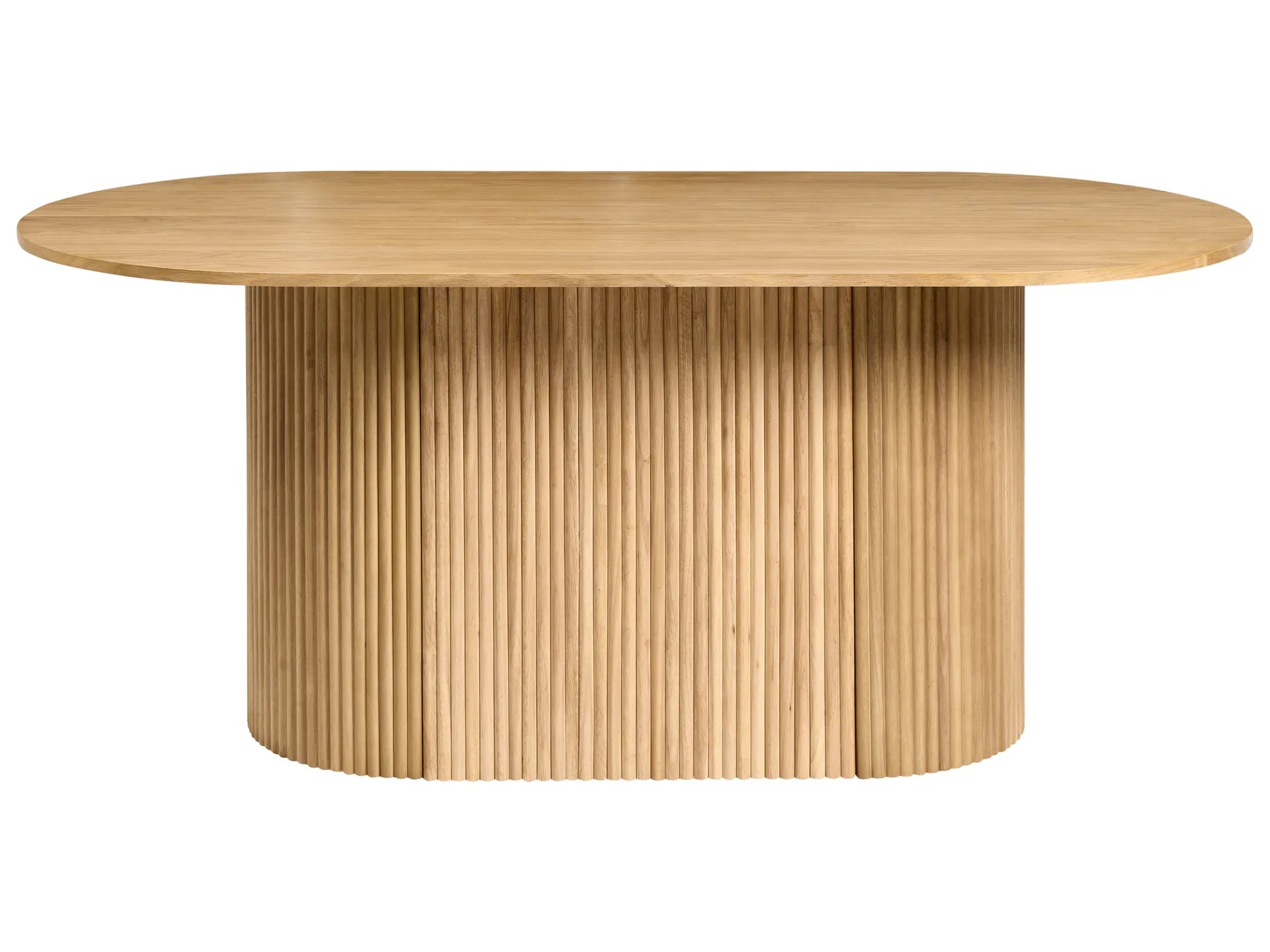 Dining Table LUNNIN Light Oak 90 cm 180 cm