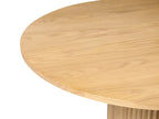 Dining Table LUNNIN Light Oak 90 cm 180 cm