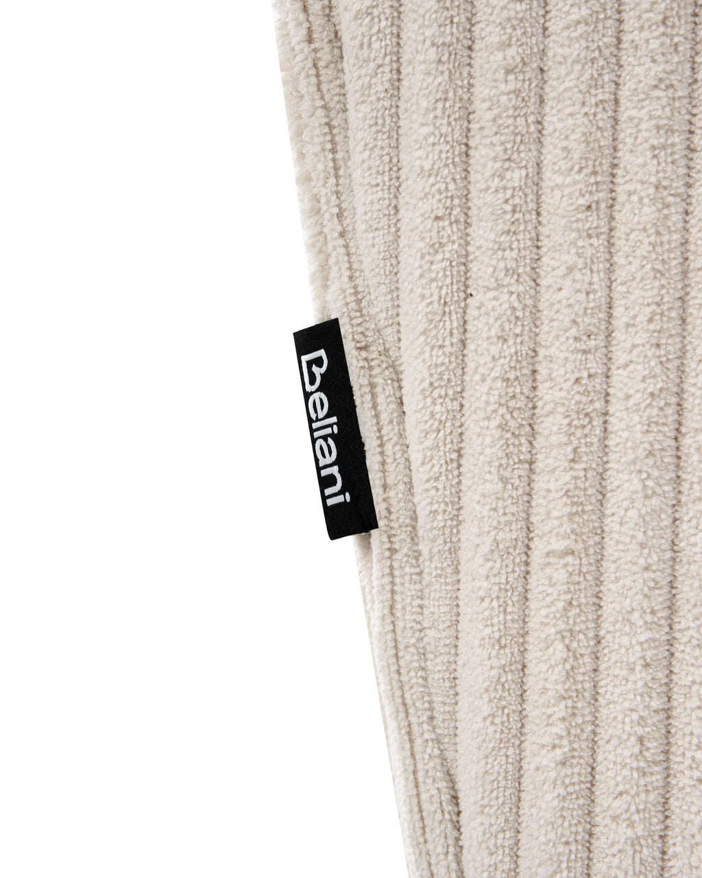 Wingback Chair ABSON Corduroy Light Beige