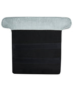 Wingback Chair ABSON Corduroy Light Blue