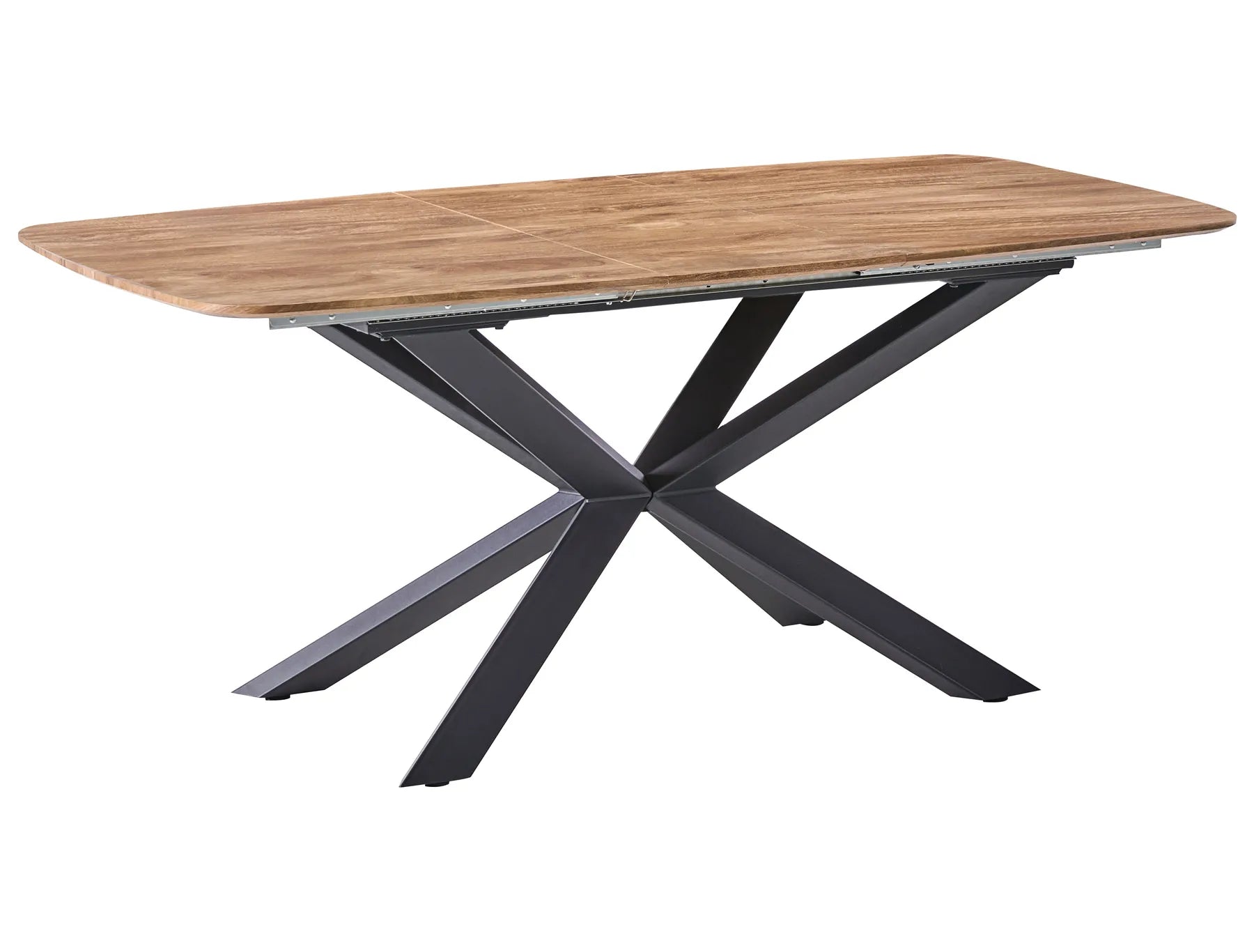 Extending Dining Table GAIRDNER  Brown 140/180 cm 90 cm