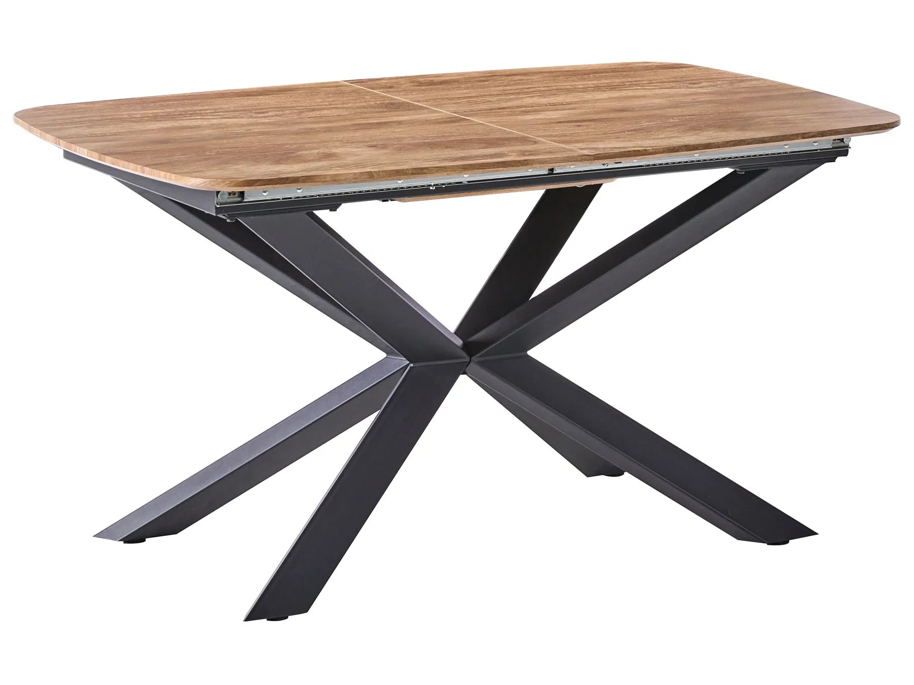 Extending Dining Table GAIRDNER  Brown 140/180 cm 90 cm