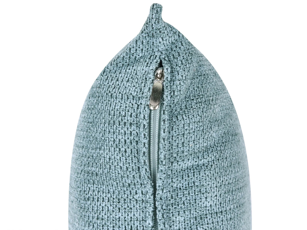 Right-Hand Chaise Lounge ROCAMADOUR Fabric Light Blue