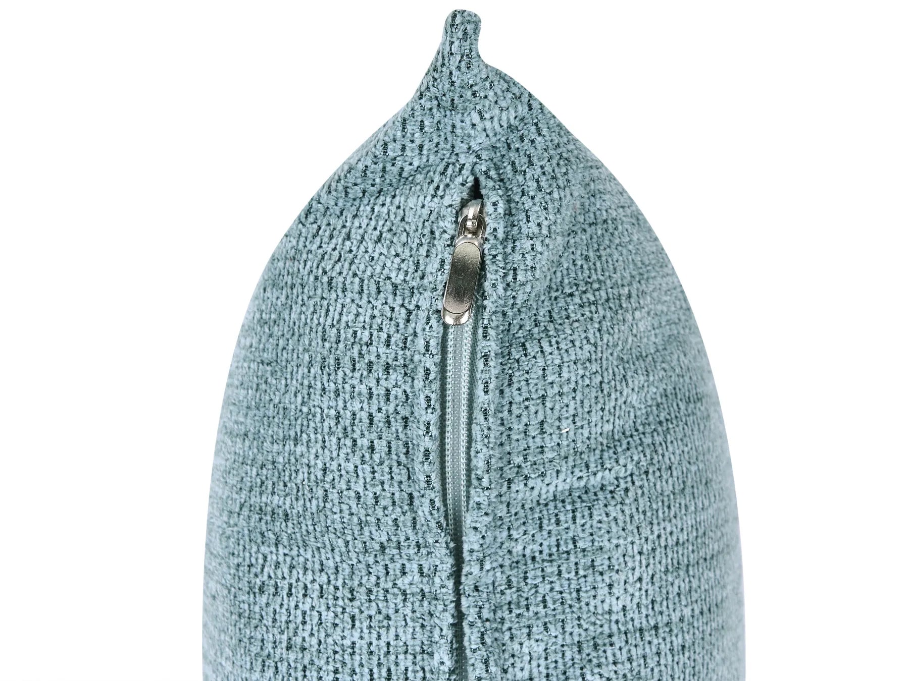 Right-Hand Chaise Lounge ROCAMADOUR Fabric Light Blue