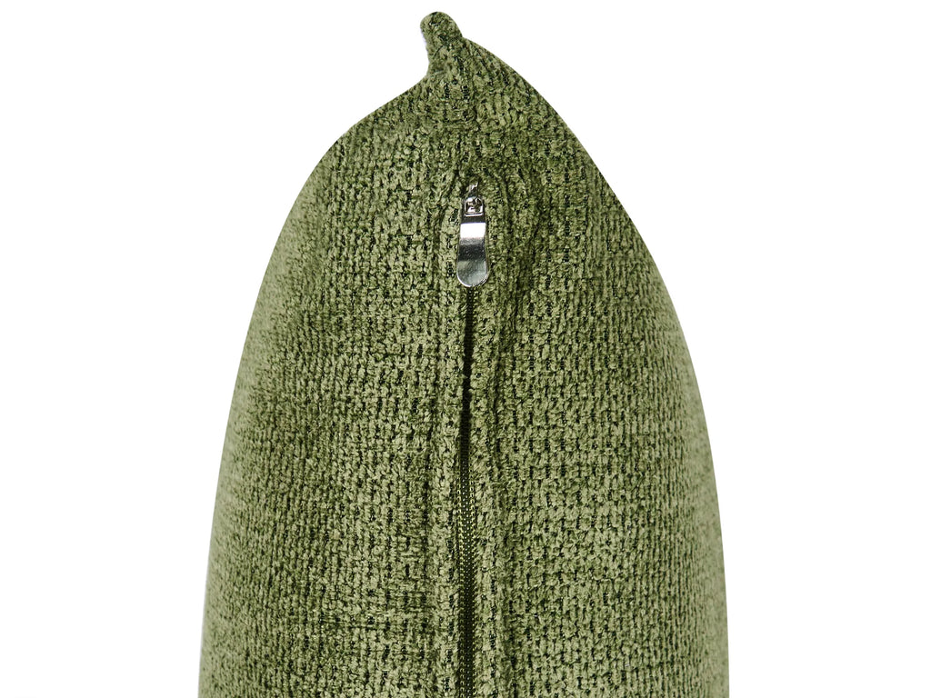 Left-Hand Chaise Lounge ROCAMADOUR Fabric Green