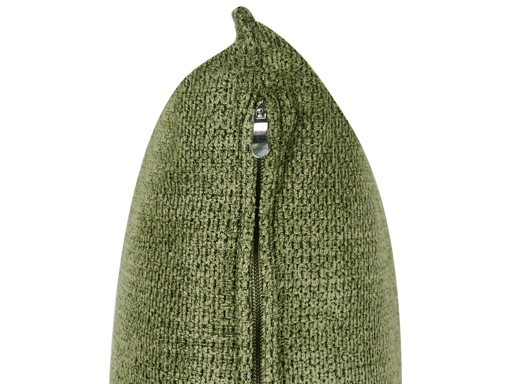 Left-Hand Chaise Lounge ROCAMADOUR Fabric Green