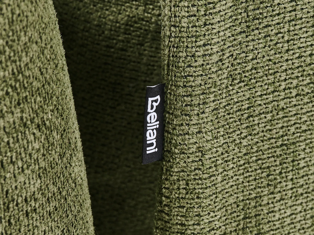 Left-Hand Chaise Lounge ROCAMADOUR Fabric Green