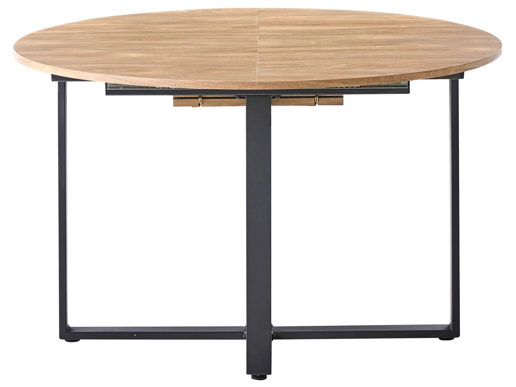 Dining Table ALEXANDRINA Brown 120/160 cm 120 cm