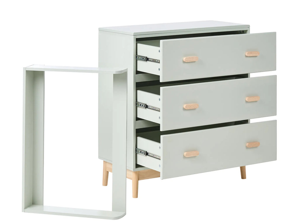 Changing Table Dresser QUILPIE Light Green