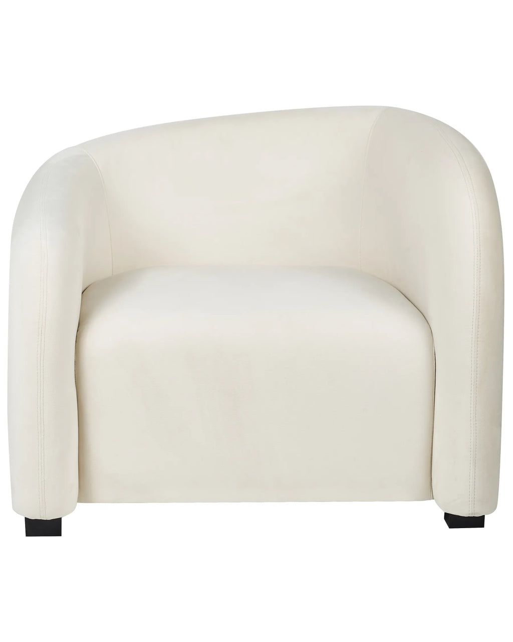 Set of 2 Armchairs VELTADA Velvet Off-White