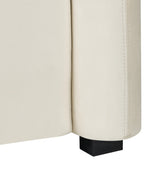 Set of 2 Armchairs VELTADA Velvet Off-White