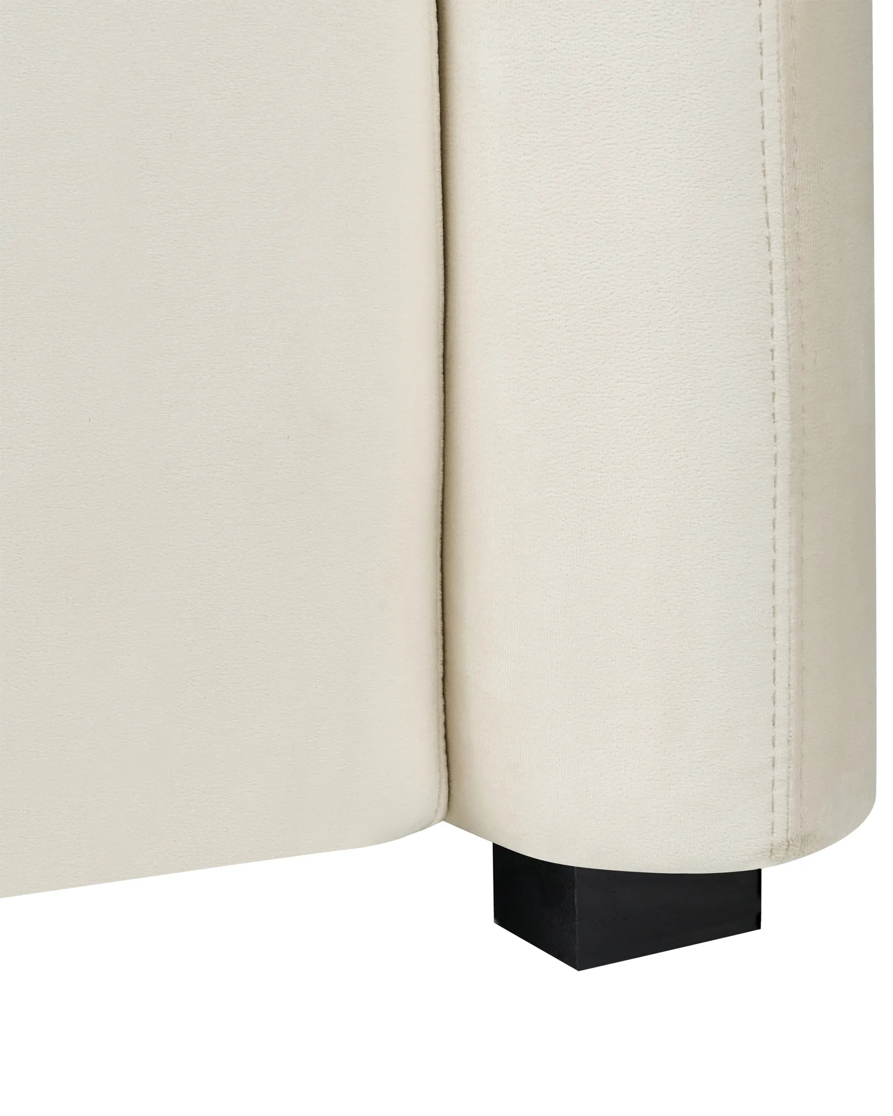 Set of 2 Armchairs VELTADA Velvet Off-White