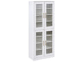 Shoe Storage Cabinet GRIFFITH With LED Lights White