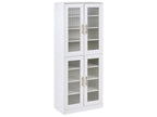 Shoe Storage Cabinet GRIFFITH With LED Lights White