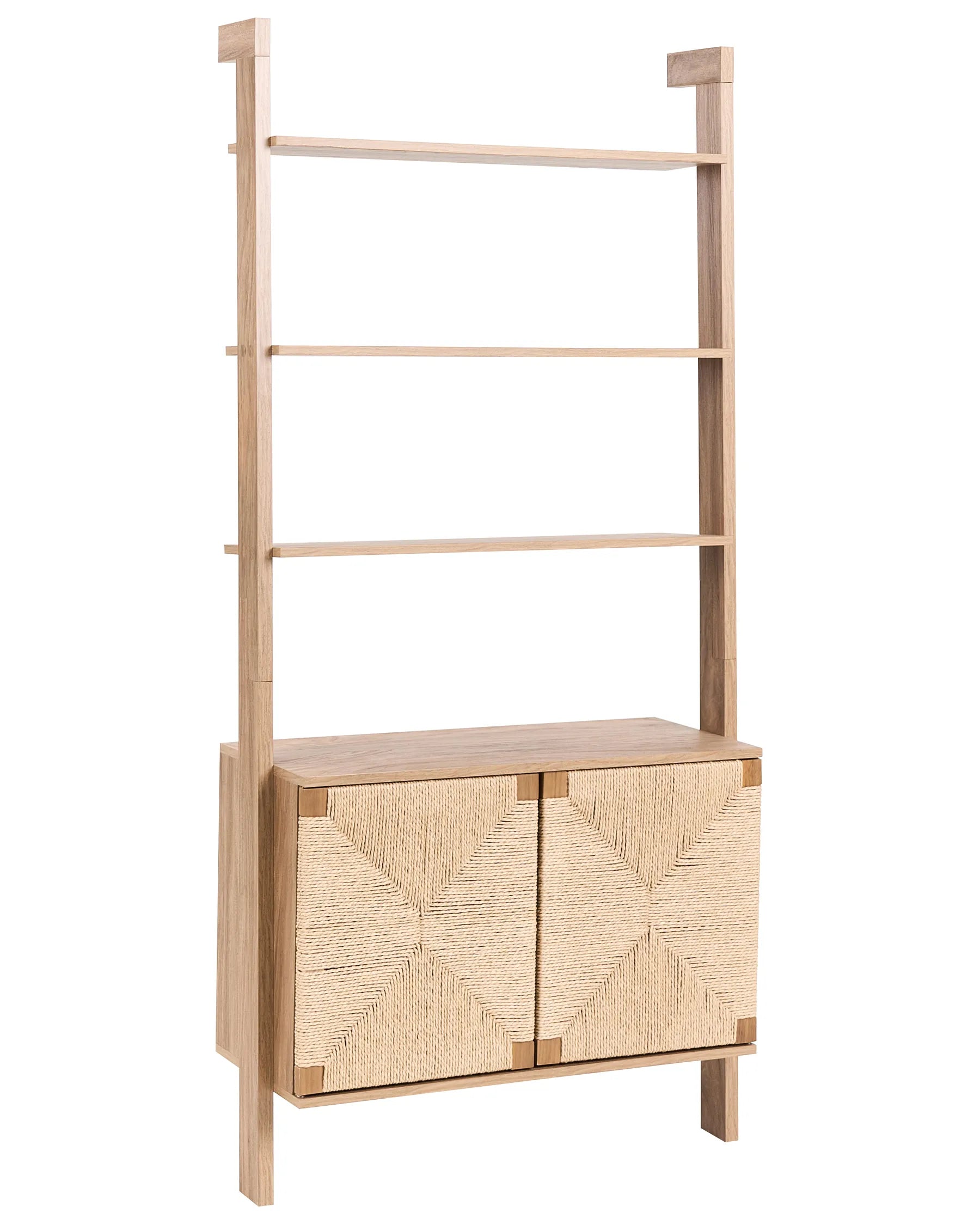 Bookcase BONDI 181 cm Light Brown