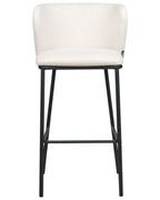 Set of 2 Bar Chairs MINA Off-White