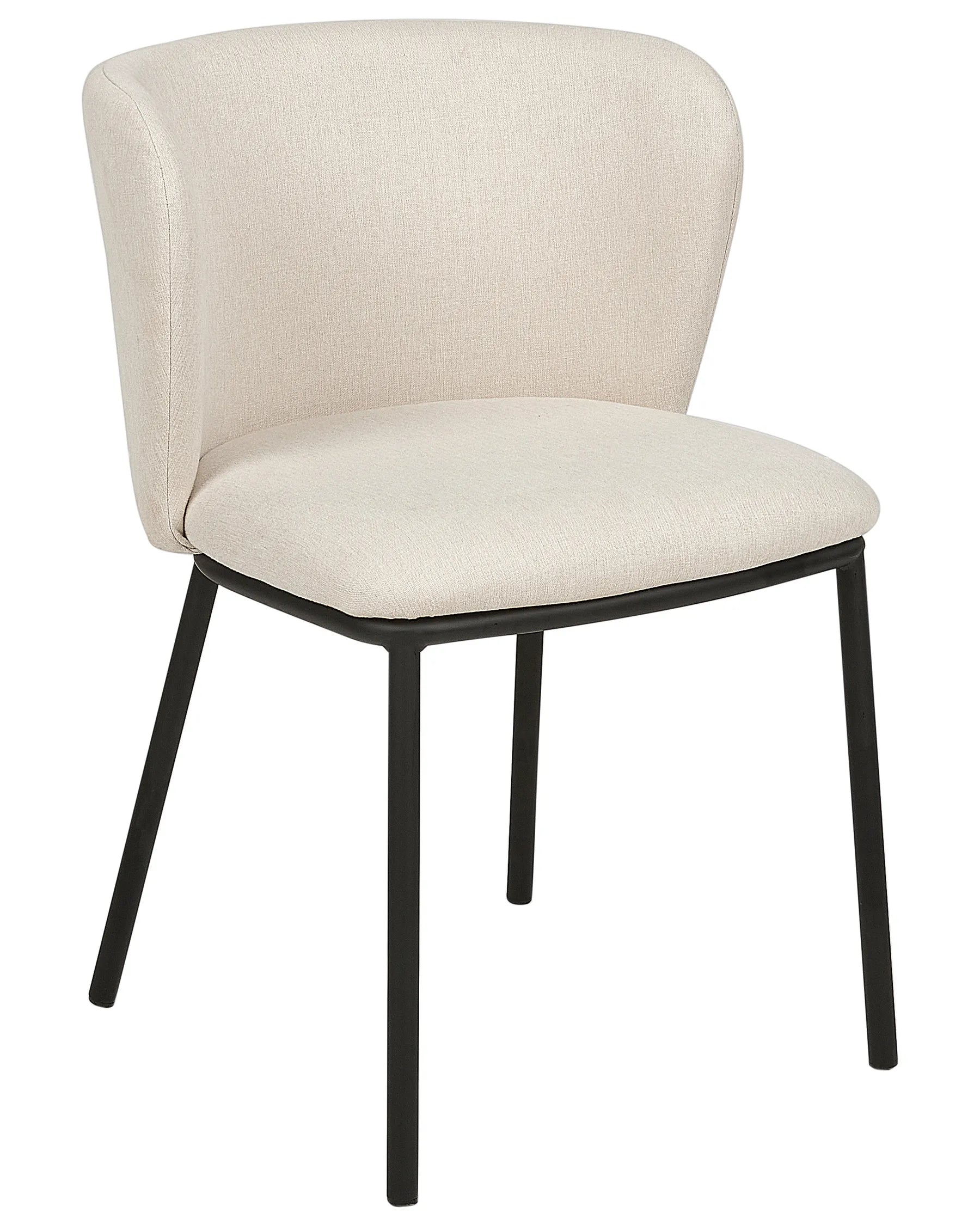 Set of 2 Dining Chairs MINA Off-White