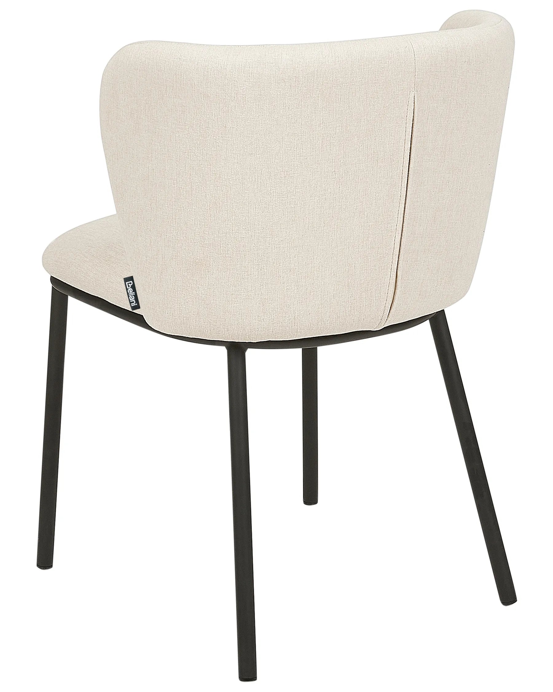Set of 2 Dining Chairs MINA Off-White