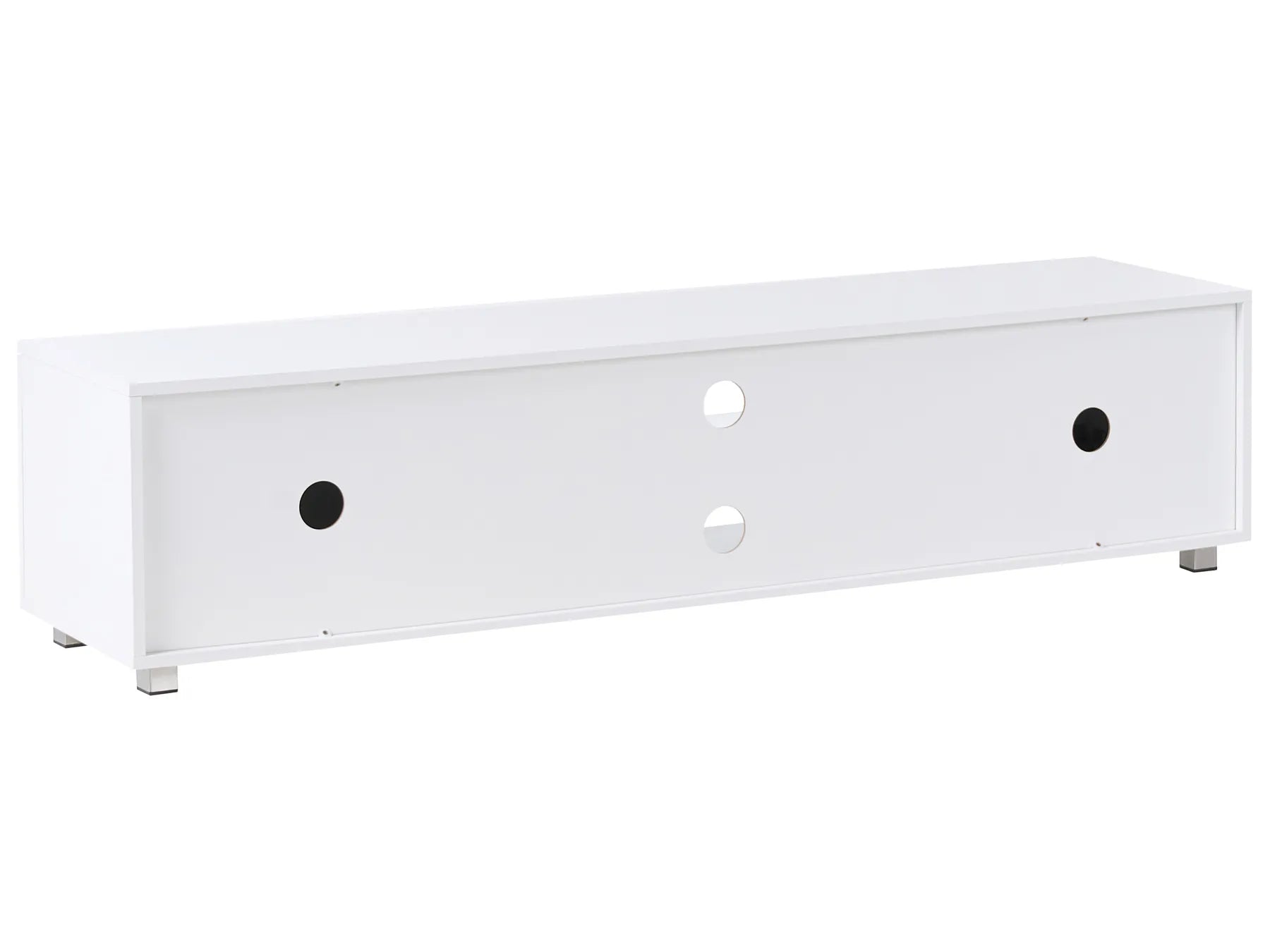 TV Stand with LED BANFF White